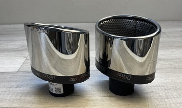 Насадка на вихлопну трубу овальна Buzzer ZZ160XP (великий розмір) фото