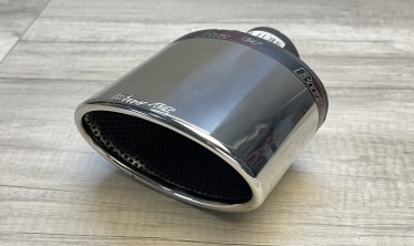 Насадка на выхлопную трубу овальная Buzzer ZZ160XP (большой размер) фото