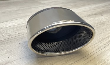 Насадка на вихлопну трубу овальна Buzzer ZZ160XP (великий розмір) фото