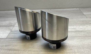 Насадка на выхлопную трубу круглая Buzzer ZZ130XS (диаметр 130 мм) фото