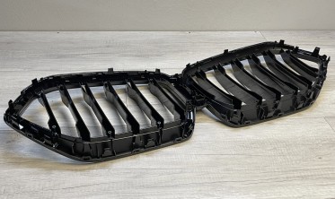 Решетка радиатора (ноздри) BMW X6 G06 в стиле M-perform фото