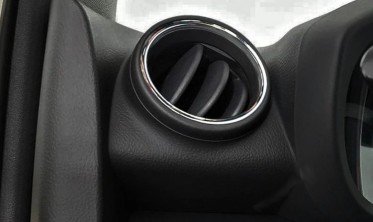 Хром кольца на обдувы Toyota Rav 4 фото