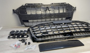 Тюнинговая решетка радиатора Audi A8 D5 2021- стиль S8 фото