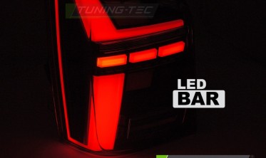 Задні ліхтарі діодні VW T5 2003-2015 стопи тюнінг red фото