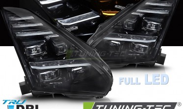 Тюнинг фары передние Nissan GT-R 2008-2023 оптика full led фото