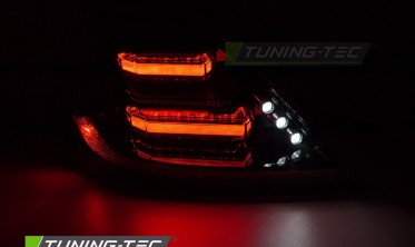 Тюнинг фонари задние Nissan 370Z 2009-2020 стопы black smoke full led фото