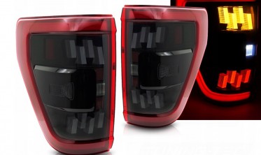 Задние фонари диодные Ford F150 MK14 2020-2023 стопы тюнинг red фото
