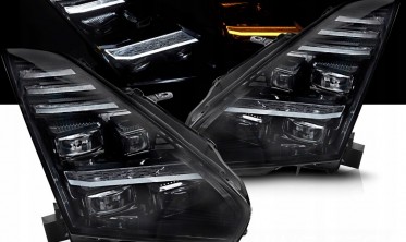 Тюнінг фари передні Nissan GT-R 2008-2023 оптика full led фото
