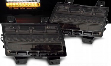 Лед повороты с функцией DRL Jeep Wrangler JL 2018-2023 фото