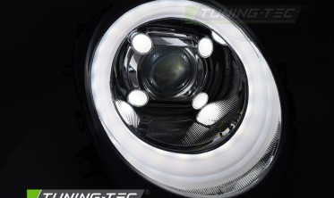 Фари передні Mini Cooper F55 F56 F57 хром з лінзами фото