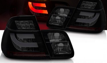 Лед фонари задние BMW 3 E46 sedan 1998-2001 тонированные стопы фото