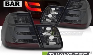 Фонари задние BMW 3 E46 дорестайл sedan тонированные лед стопы фото