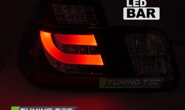Фонари задние BMW 3 E46 дорестайл sedan тонированные лед стопы фото