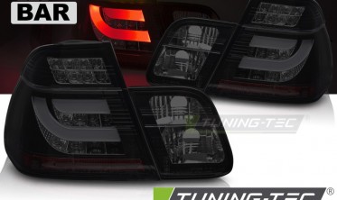 Задние фонари BMW 3 E46 LCI sedan 2001-2005 лед стопы black smoke фото