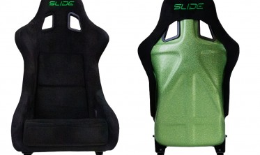 Ковші для машини Slide KS2 Premium Black Welur Green Glitter фото