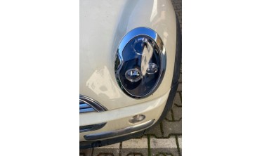 Черные фары передние MINI COOPER дорестайл  фото