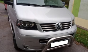 Фари передні із чорним корпусом VW T5 дорестайл фото