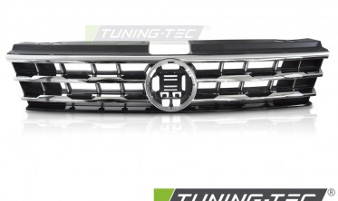 Тюнинговая решетка радиатора VW Tiguan MK2 R стиль хром фото