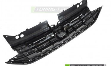 Тюнинг решетка радиатора VW Tiguan MK2 2020-2024 R стиль черная глянцевая фото