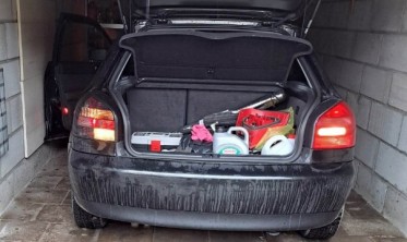 Темные фонари задние (стопы) AUDI A3 8L дорестайл фото