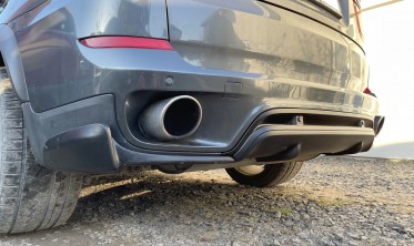 Диффузор заднего бампера BMW X5 E70 LCI в стиле Aero фото