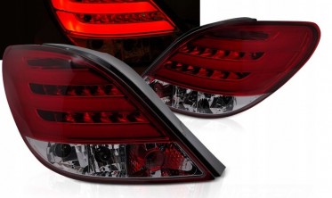 Тюнінгові лед ліхтарі (стопи) задні PEUGEOT 207 хетчбек фото