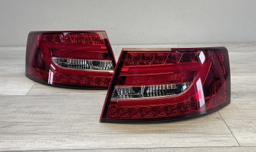 Задние тюнинговые фонари Audi A6 C6 2004-2008 LED Sedan фото