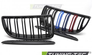 Решетка радиатора (ноздри) BMW 3 E90, E91 2005-2008, цветные фото