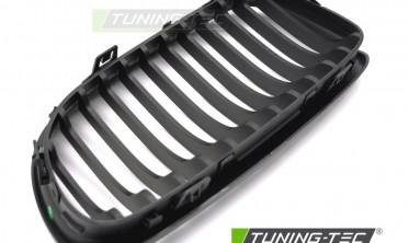 Решетка радиатора BMW 3 E90, E91 LCI 2009-2011, черная матовая фото