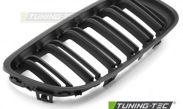 Решетка радиатора BMW 3 E90, E91 LCI 2009-2011, черная матовая фото