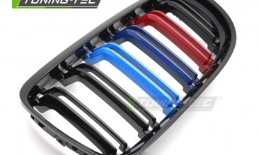 Решетка радиатора (ноздри) BMW 3 E90, E91 LCI 2009-2011, цветные фото