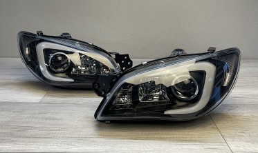 Тюнінгові фари передні Subaru Impreza 2 GD 2006-2007 фото