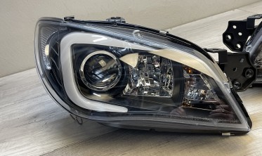 Тюнинговые фары передние Subaru Impreza 2 GD 2006-2007 фото