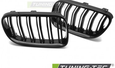 Решетка радиатора тюнинг BMW 3 E92, E93 LCI 2010-2013 черная глянцевая фото