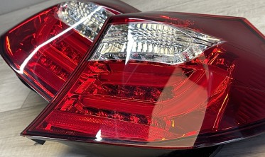 Світлодіодні задні ліхтарі BMW 1 E87, E81 red-white фото