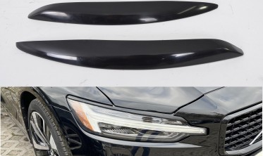 Накладки на передние фары Volvo S60 V60 (2018-2024) фото