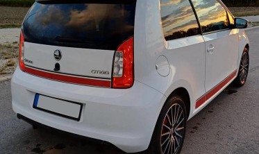Спойлер на кришку багажника VW UP, Skoda Citigo, Seat Mii версія 2 фото