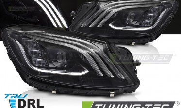 Led фары передние Mercedes S W222 тюнинг оптика диодная фото