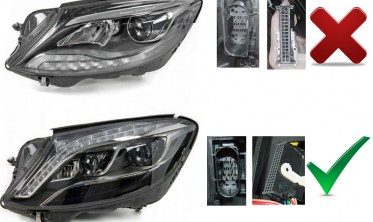 Led фары передние Mercedes S W222 тюнинг оптика диодная фото