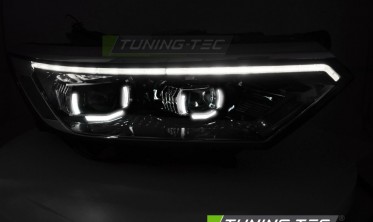 Діодні фари передні VW Passat B8 2014-2019 чорна тюнінг оптика led фото