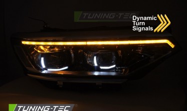 Чорні фари передні VW Passat B8 2019-2023 тюнінг оптика full led фото