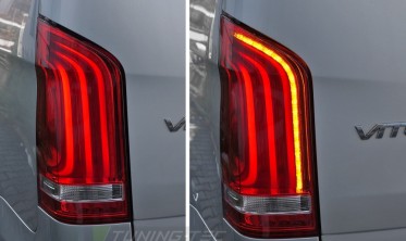 Задние фонари Mercedes Vito W447 2014-2023 диодные тюнинг стопы фото