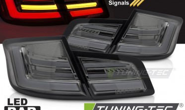 Задние фонари BMW 5 F10 sedan 2010-2013 тонированные тюнинг стопы led фото