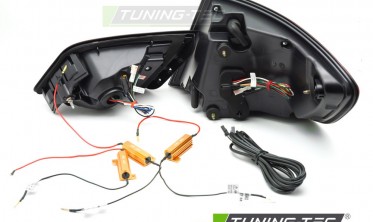 Задние фонари BMW 5 F10 sedan 2010-2013 тонированные тюнинг стопы led фото