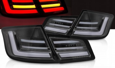 Задние лед фонари BMW 5 F10 sedan 2010-2013 тюнинг стопы black фото