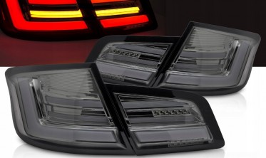 Задние фонари BMW 5 F10 sedan 2010-2013 тонированные тюнинг стопы led фото
