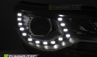 Фари передні з лінзою VW Tiguan MK1 2007-2011 тюнінг оптика з діодами фото