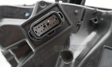 Тюнінг фари передні Ford Mustang 2018-2022 чорна оптика full led фото