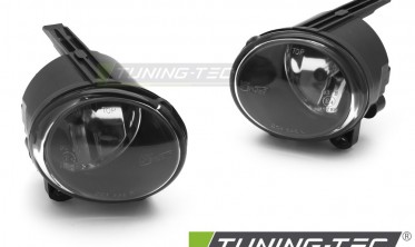 Противотуманки BMW X5 E53 LCI 2003-2006 прозрачное стекло фото