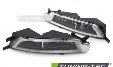 Туманки + дневные ходовые огни VW Passat B8 2014-2019 фото